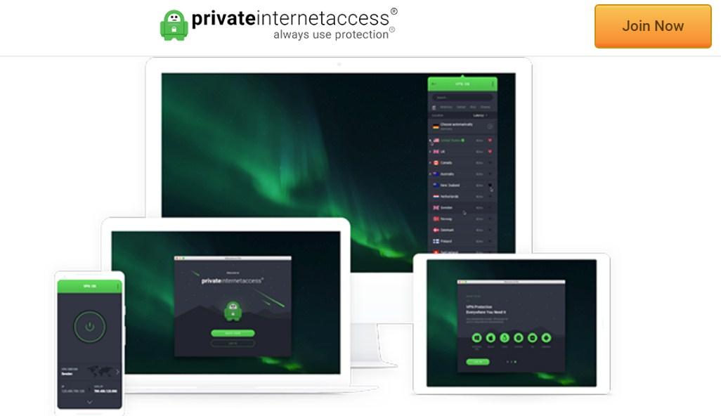private internet access vpn dispositivos