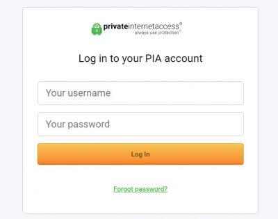 vpn ingresar configuración privacidad