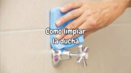 Como limpiar la ducha