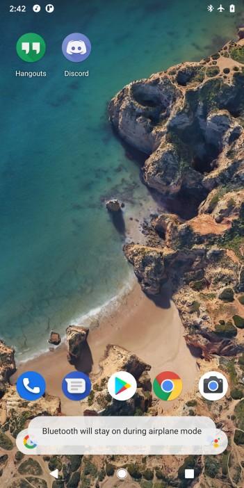 Beta de Android 11 - Modo avión