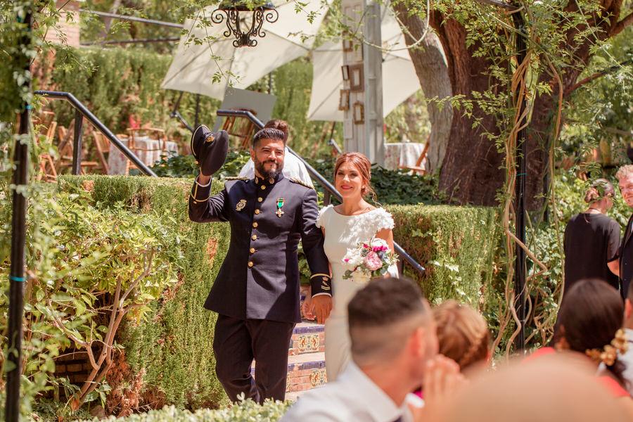 entrada de los novios en villa fernanda
