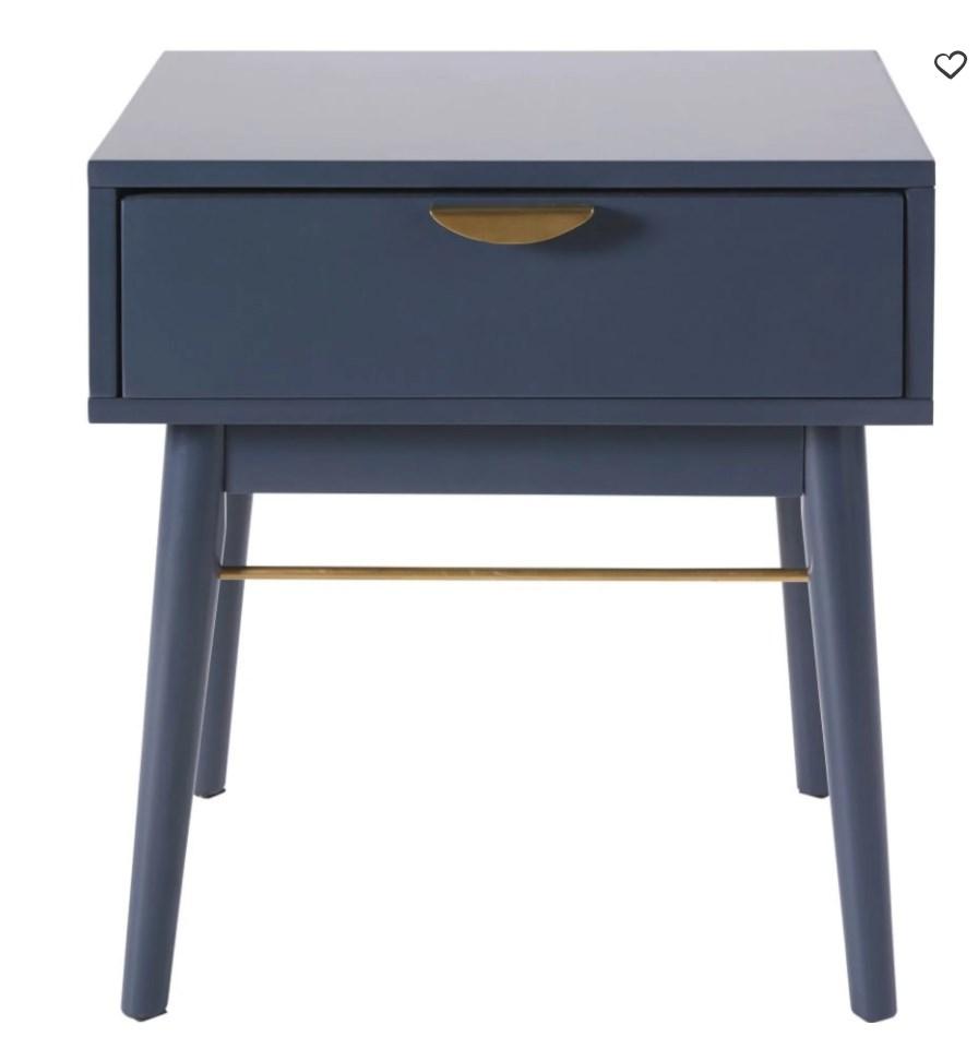 mesita en color azul intenso 