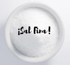 Sal fina para eliminar el olor 