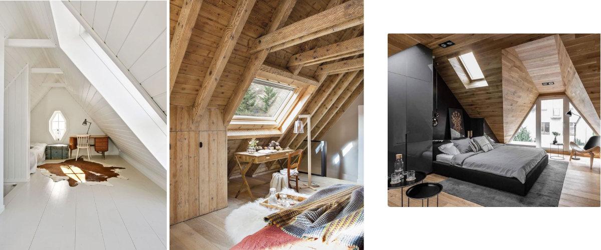 Buhardilla de madera