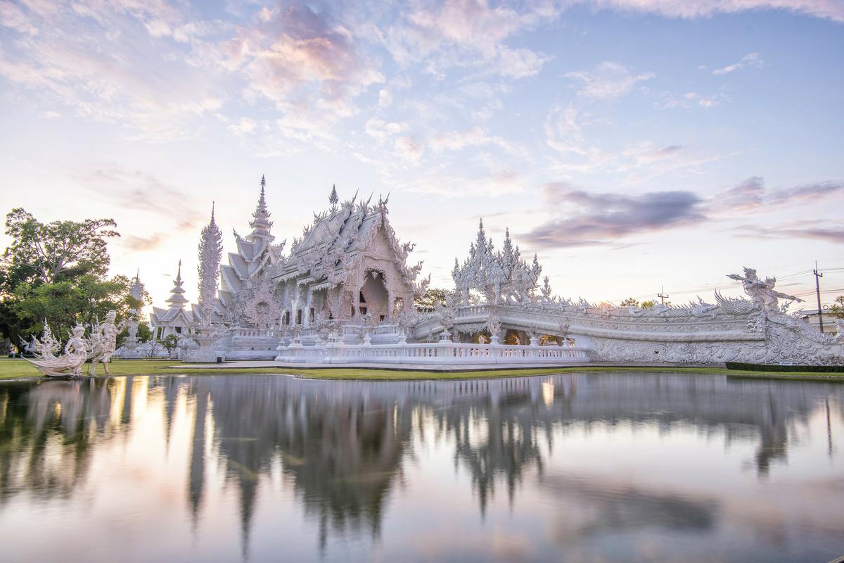Que Ver y Hacer en Tailandia. ;) Chiang Rai. Wat Rong Khun.