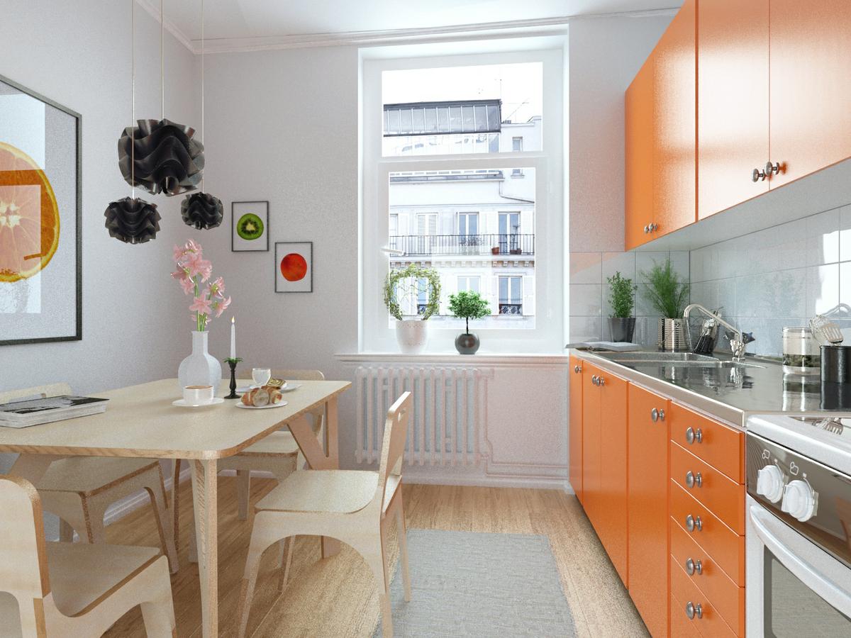 sillas y mesa de cocina