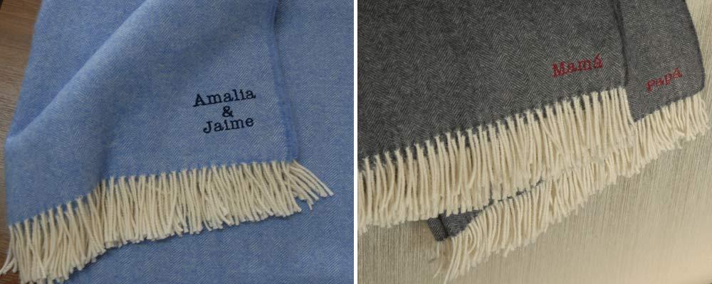 Mantas personalizadas nombre