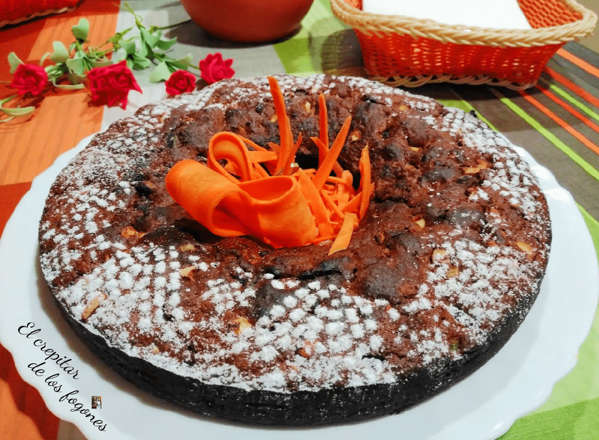 bizcocho de yogur de chocolate