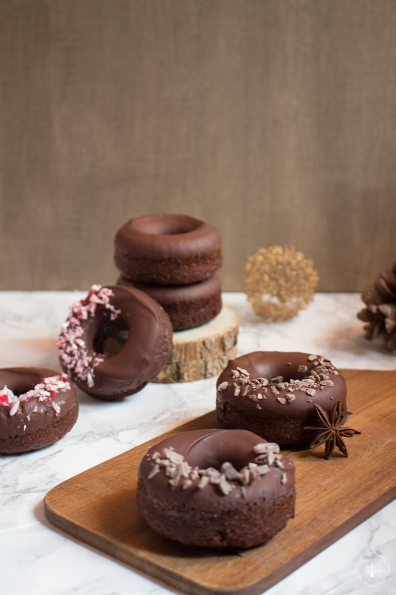 receta de donuts sin gluten y chocolate
