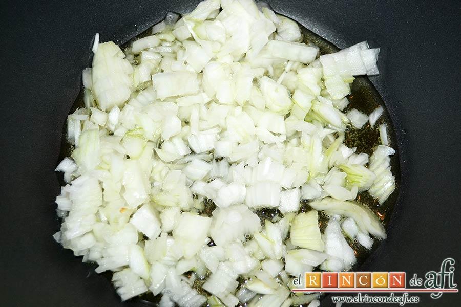 Albóndigas de verduras, pocharla