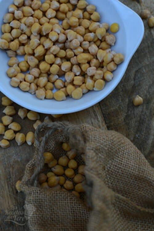 Garbanzos Preparados Con Receta Vegana 01