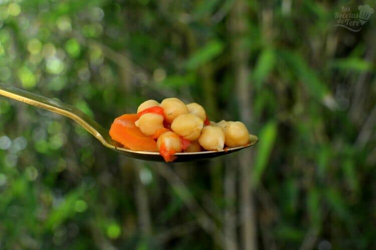 Garbanzos Preparados Con Receta Vegana 05