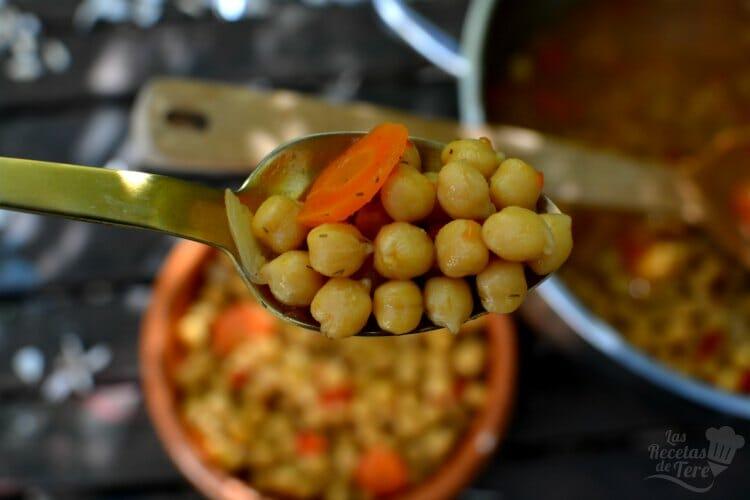 Garbanzos Preparados Con Receta Vegana 06