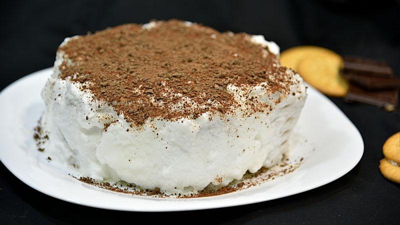 la mas rica tarta de galletas con chocolate