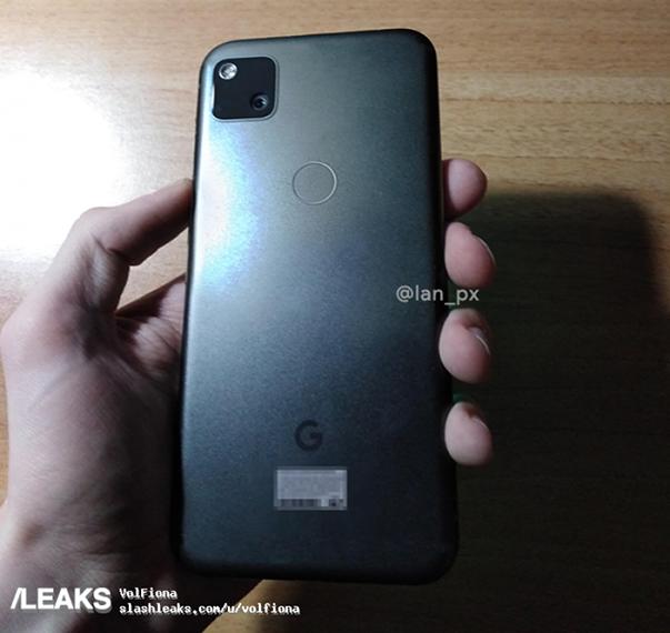 Google Pixel 4a - Cubierta trasera