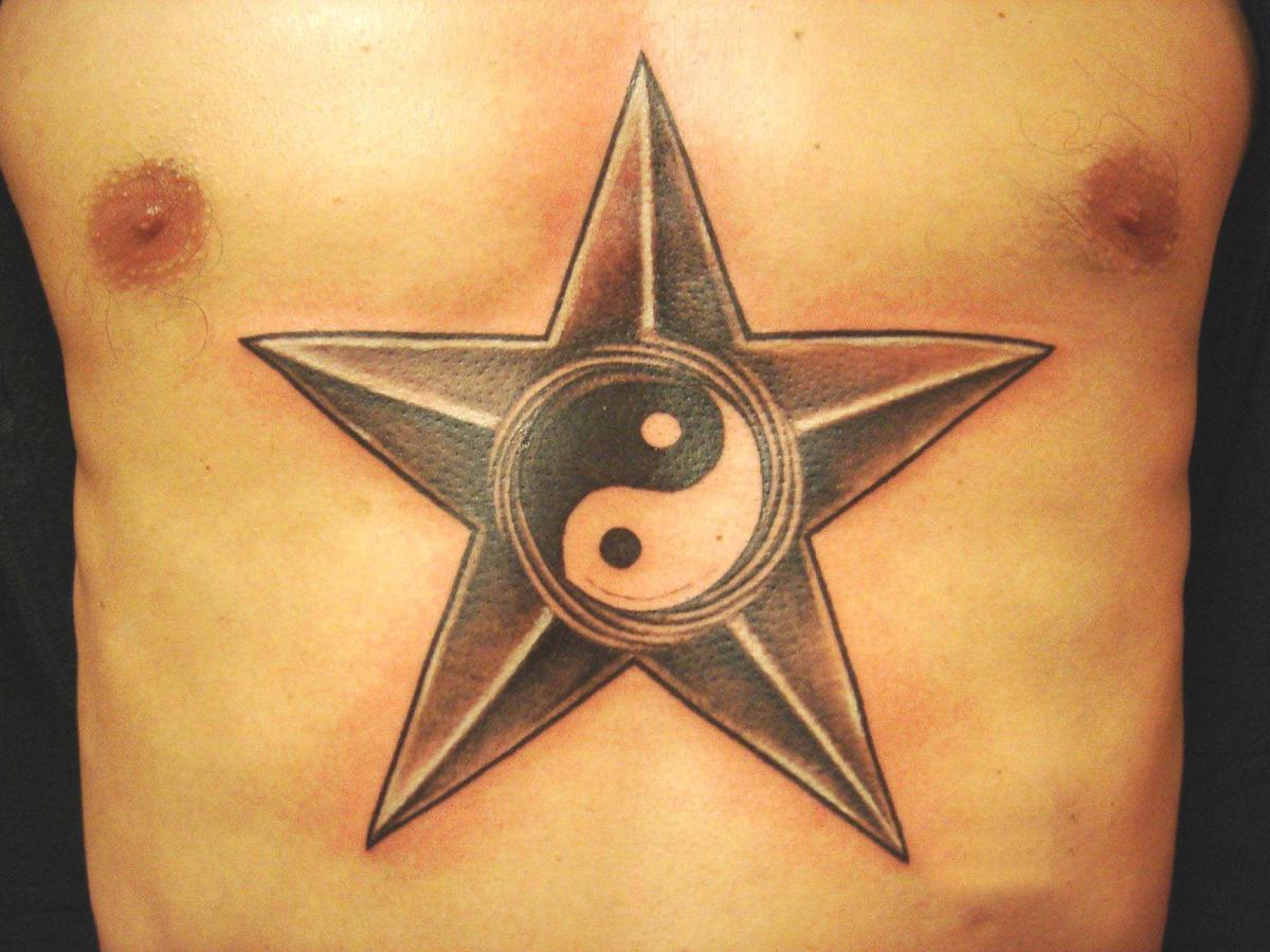 Tatuajes de estrellas de cinco puntas