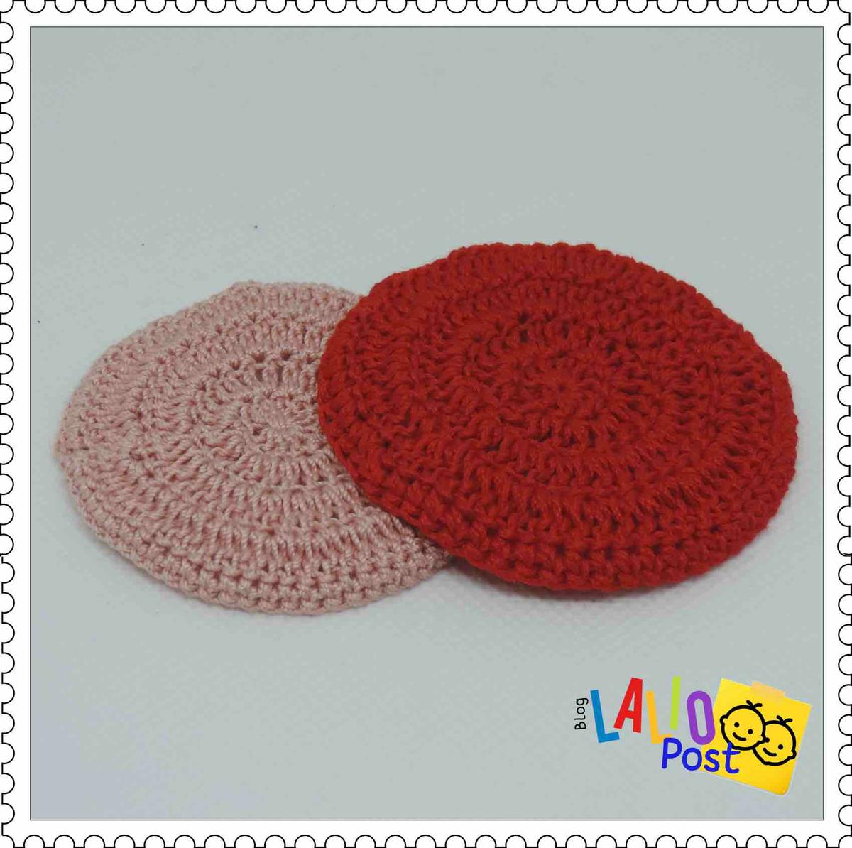 Discos desmaquillantes reutilizables en punto vareta