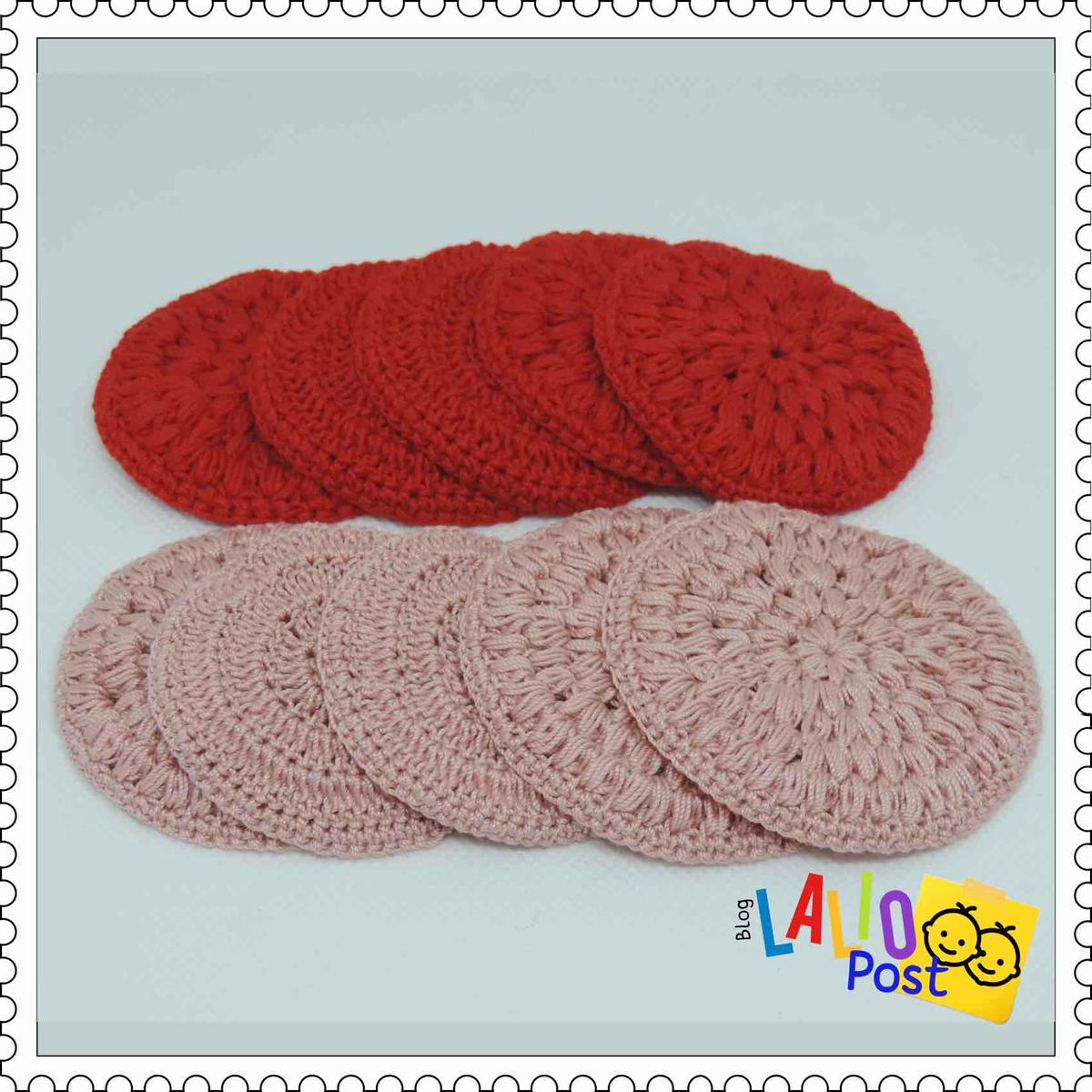 Discos desmaquillantes de algodón reutilizables