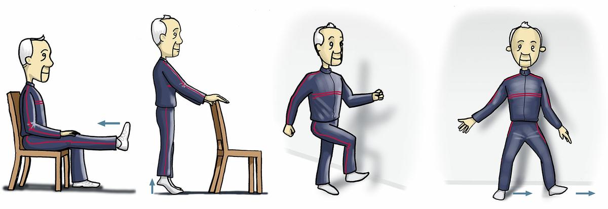 ejercicios fisioterapia mayores