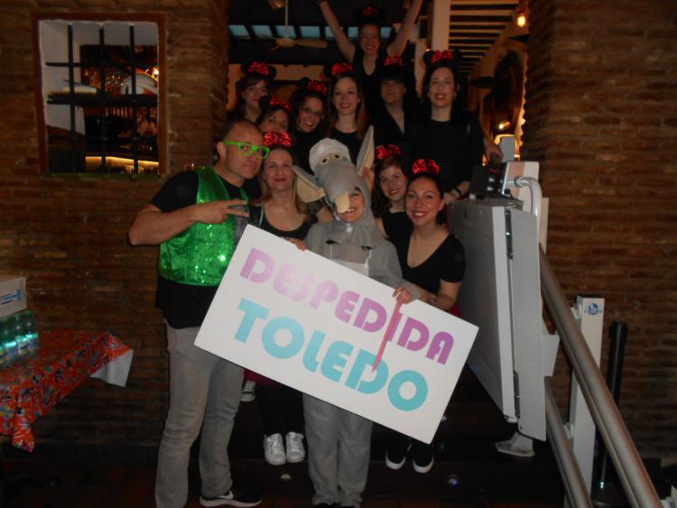 aimgas en despedida en Toledo