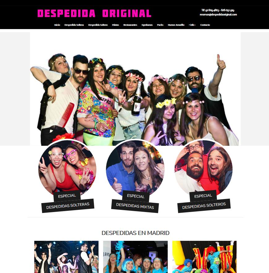 Web Despedida Original