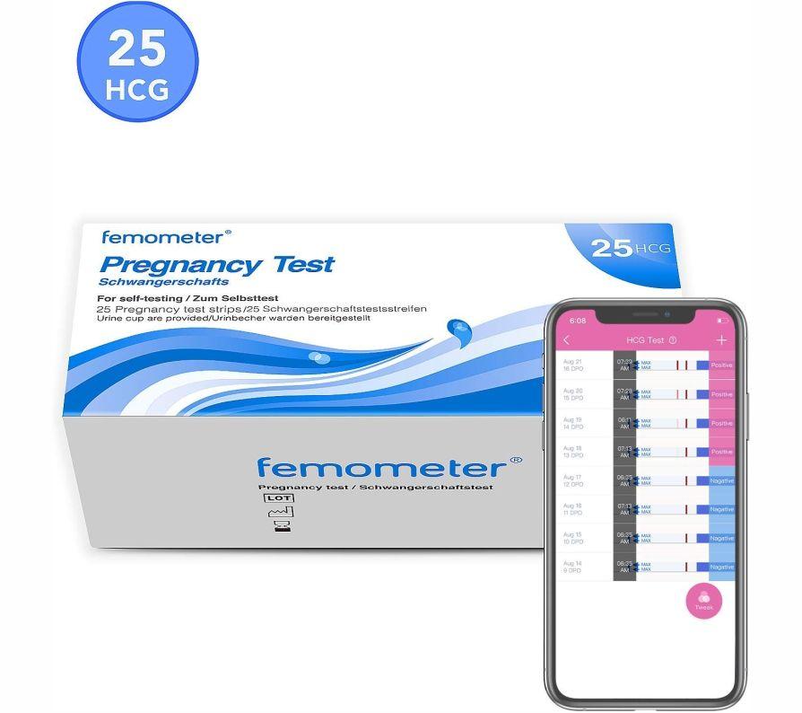 comparativa test embarazo 25 tiras