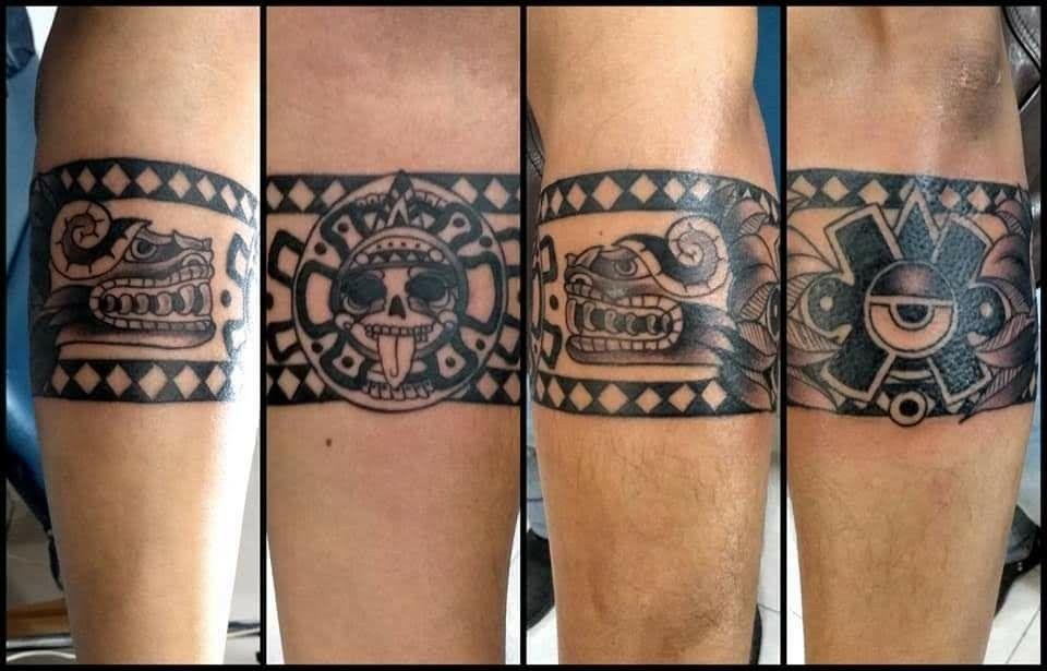 Tatuajes de deidades Mayas y aztecas