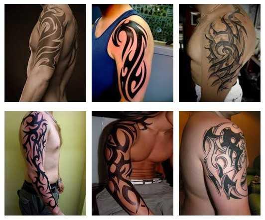 Diseño de tatuajes tribales para hombres
