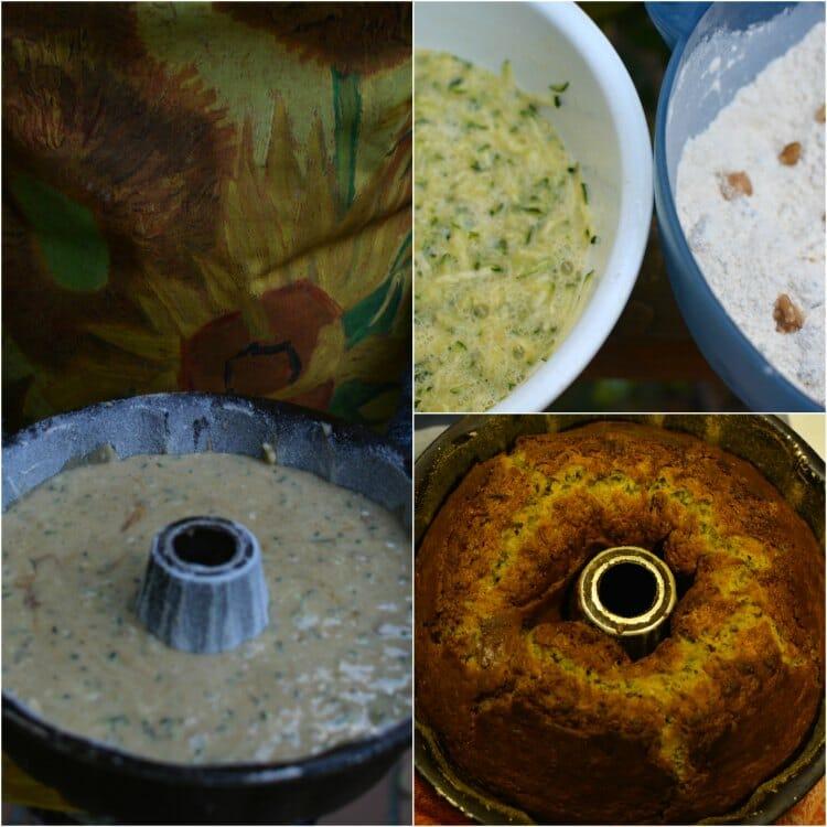 Collage Bizcocho De Calabacines Y Nueces 01