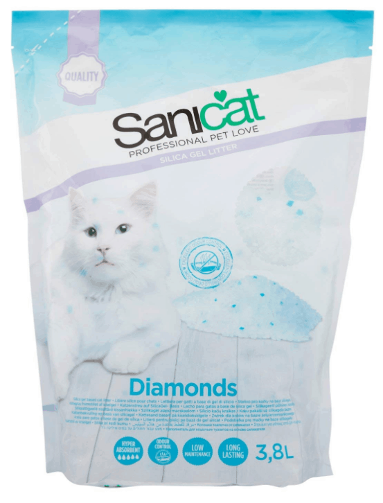 Sheba Sanicat Lettiera Silicio Diamond