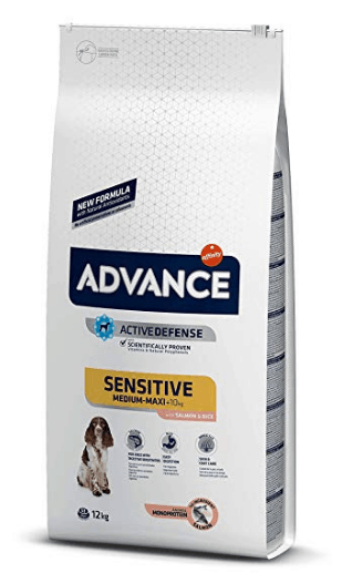Advance Sensitive - Pienso para perro adulto con salmón