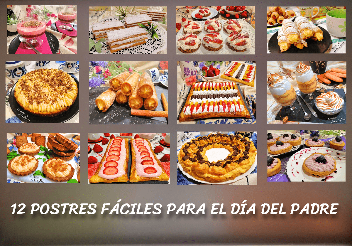 postres para el día del padre