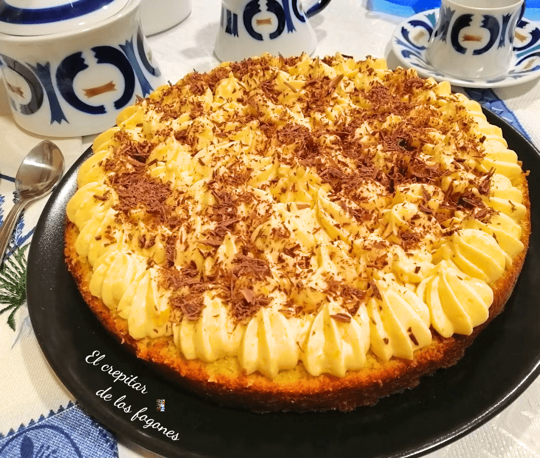 tarta de crema diplomática