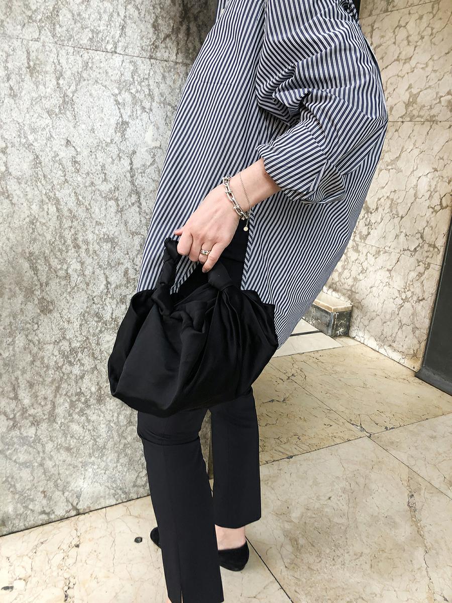 Trini | Balenciaga shirt Prada trousers