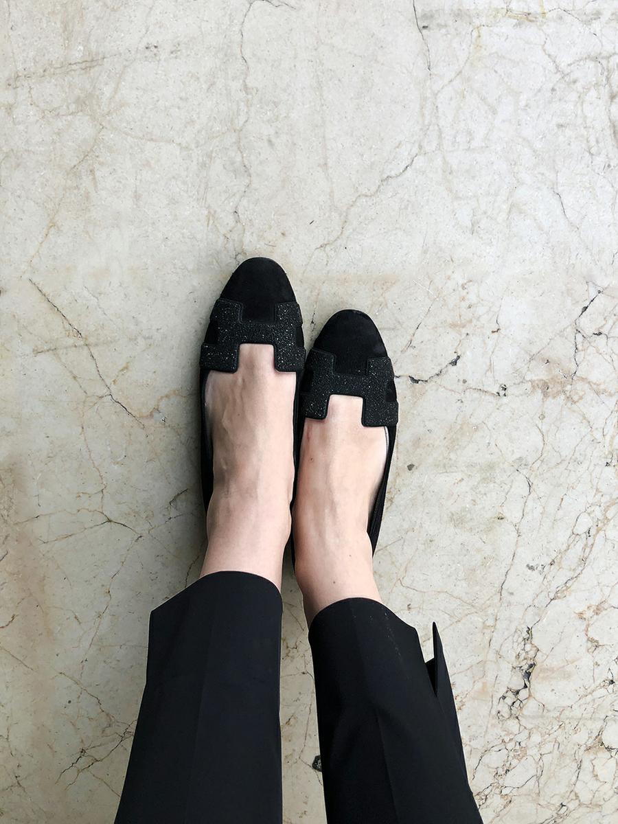 Trini | Balenciaga shirt Prada trousers