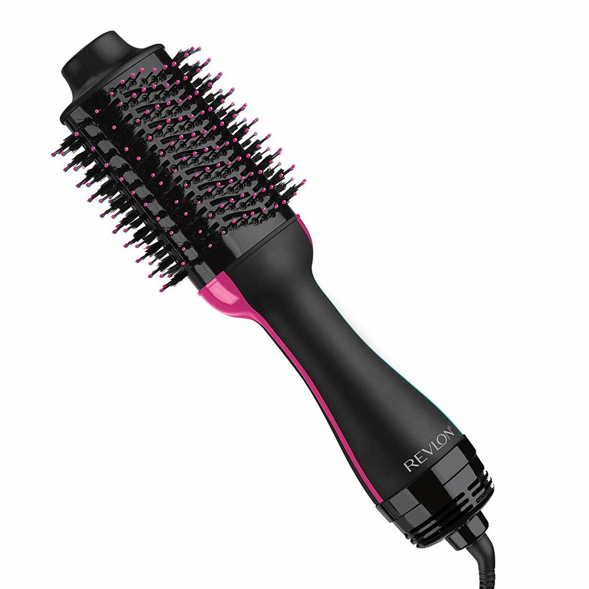 Cepillo para el Cabello Revlon, Revlon One-Step Hair Dryer & Volumizer Hot Air Brush, Black