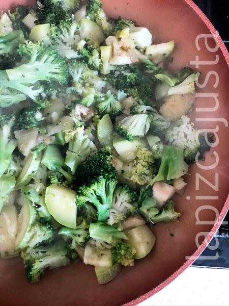 verduras para la pasta