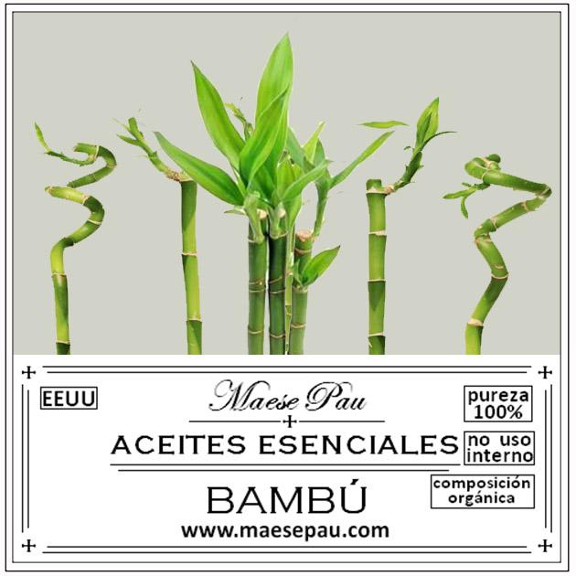 esencia aromática de bambú