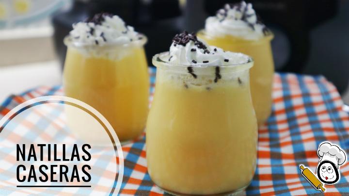 Natillas caseras para hacer con Mycook Touch
