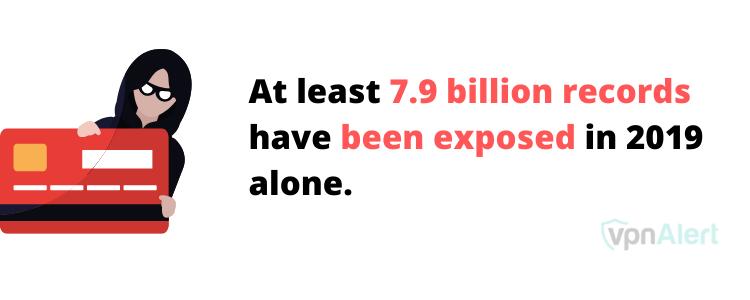 At least 7.9 billion records have been exposed