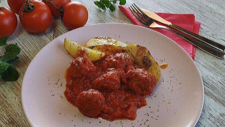 Albóndigas con tomate