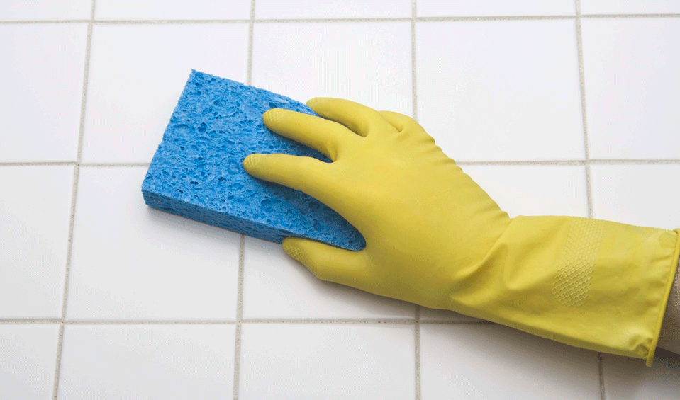 Limpieza en el baño