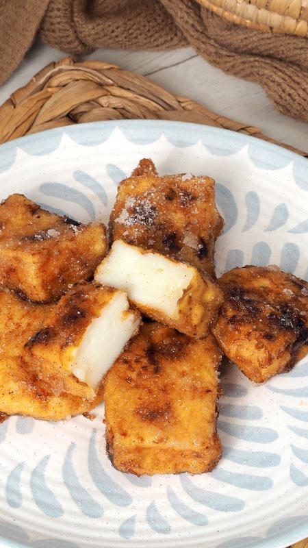 receta de leche frita para semana santa