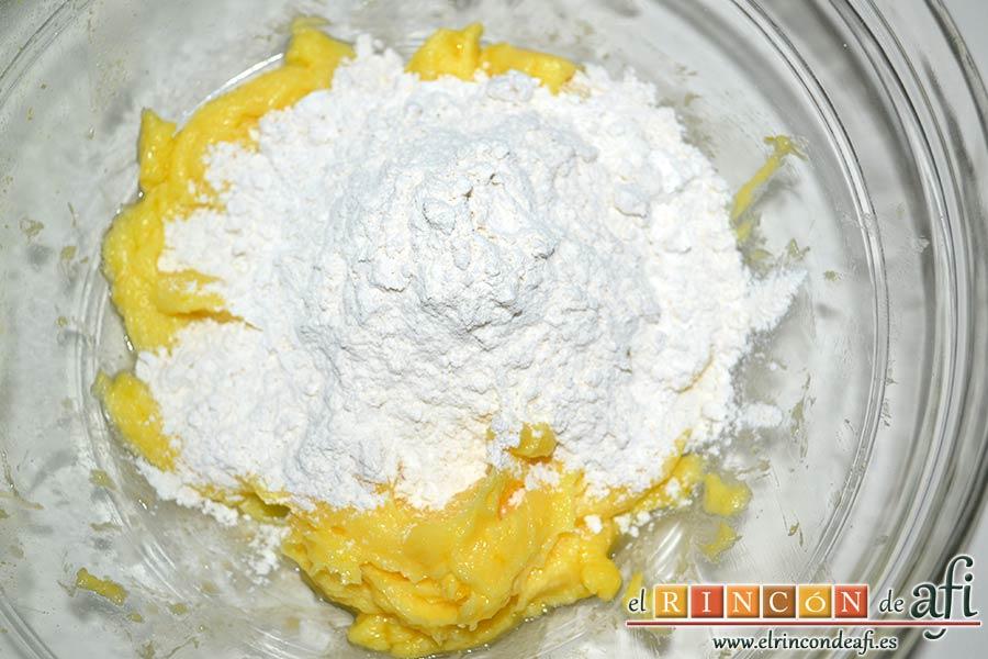 Lenguas de gato de naranja, mezclar