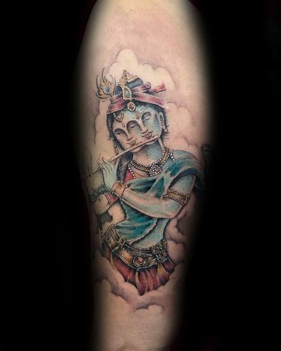 Tatuaje de Krishna