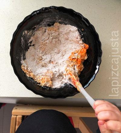 mezclar bien los ingredientes