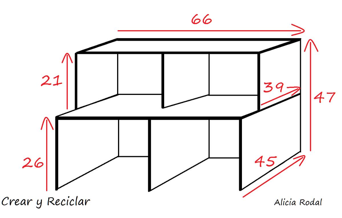 Como hacer muebles, organizadores, repisas y cajones de cartón, para tener tu ropa, materiales y demás objetos, bien organizados en el armario. 