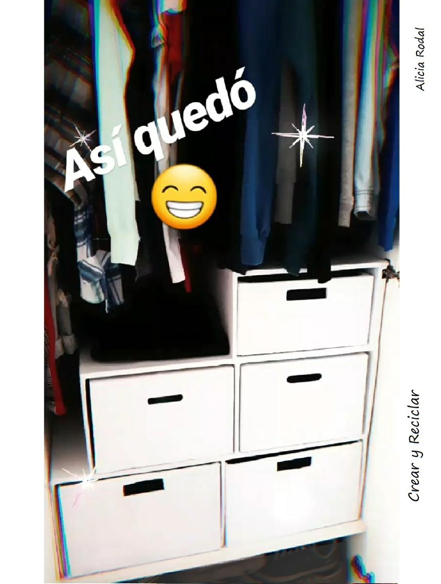 Como hacer muebles, organizadores, repisas y cajones de cartón, para tener tu ropa, materiales y demás objetos, bien organizados en el armario. 