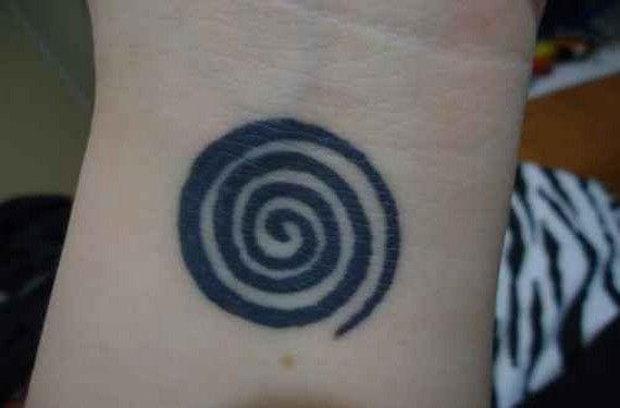 Tatuaje de Espiral celta