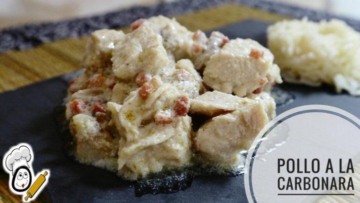 Pollo a la carbonara Thermomix
